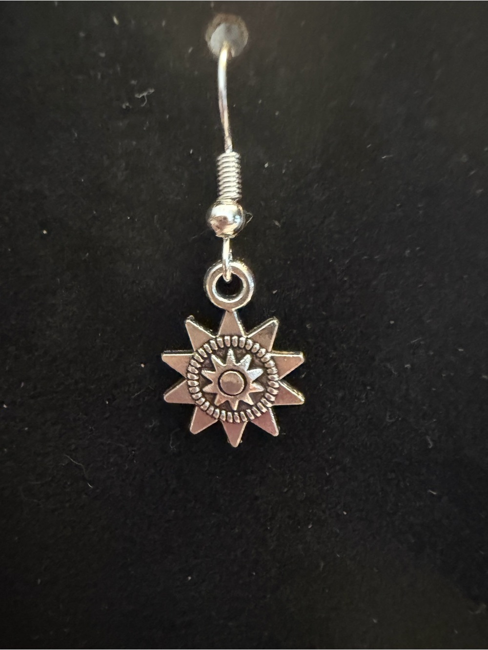 🎇Multi🎇Sunburst Charm Dangle Earrings (3/$15)
